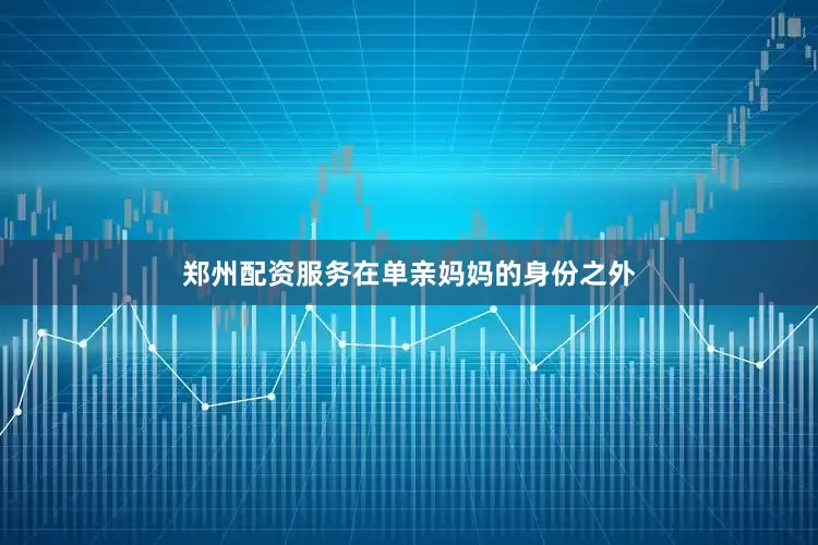 郑州配资服务在单亲妈妈的身份之外